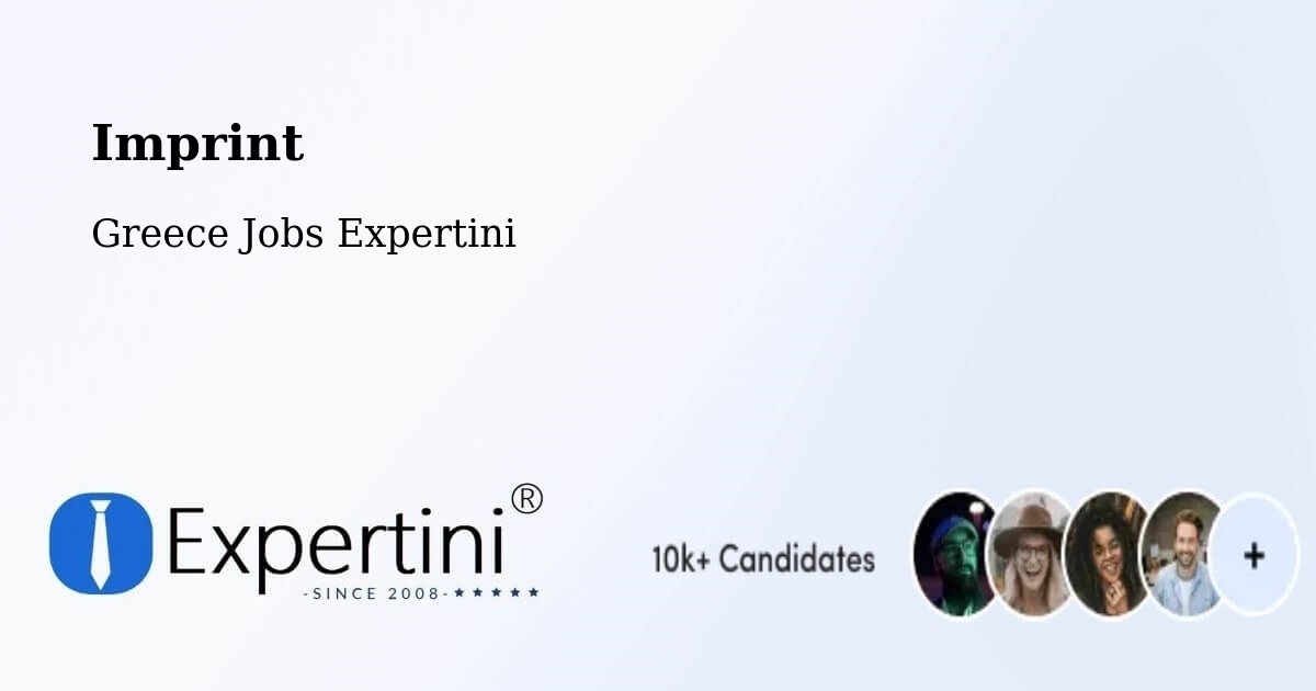 Imprint – Athens - Greece Jobs Expertini